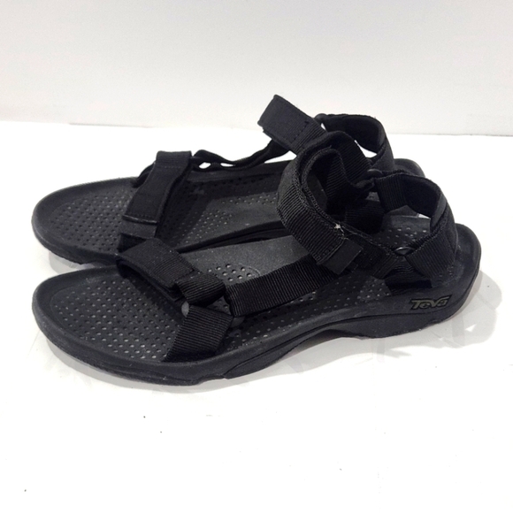 Teva Hurricane Men’s Black Hiking Outdoor Sport Sandals Size 10 - Picture 3 of 6